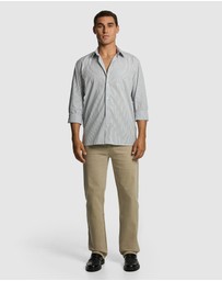 yd. - Arlo Stripe Relaxed Shirt