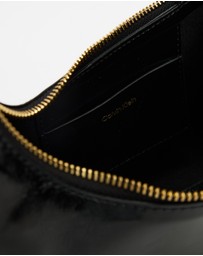 Calvin Klein - Foil Logo Glossy Convertible Shoulder Bag