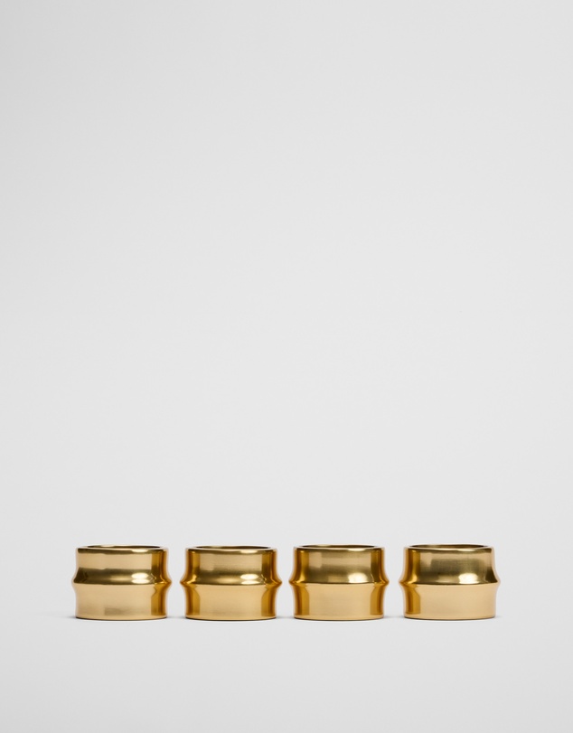 Country Road - Moore Napkin Ring Set Of 4