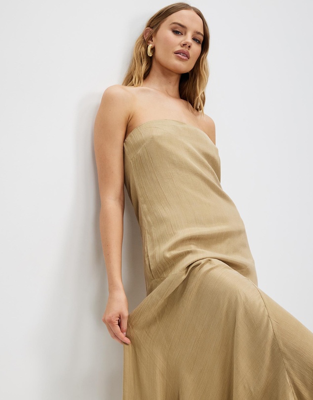 Third Form - Pressed Petals Free Flow Strapless Dress