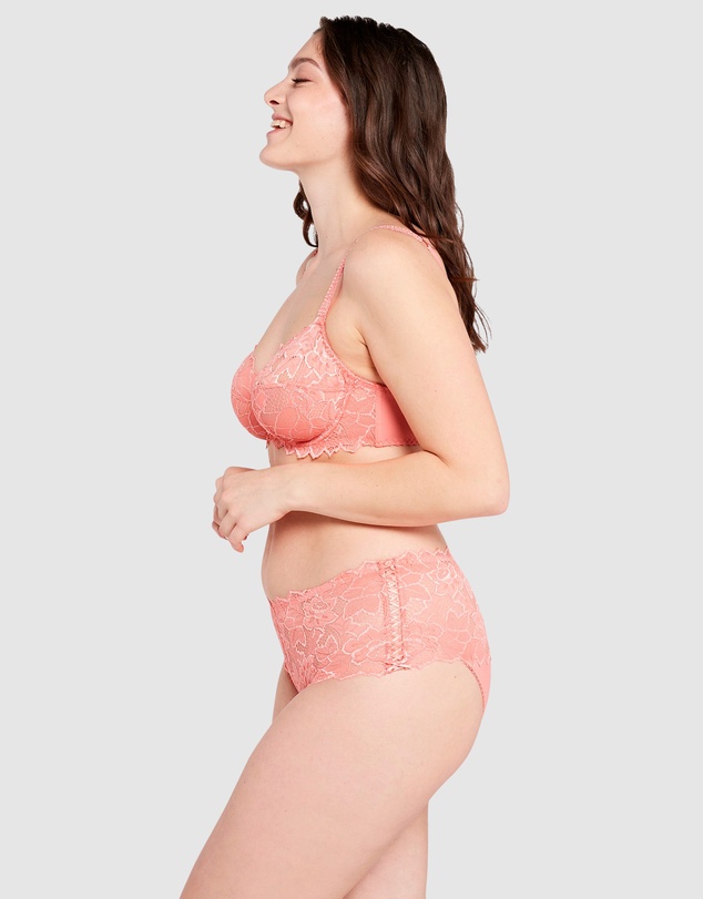 Sans Complexe - Arum Mid-Rise Lace Brief