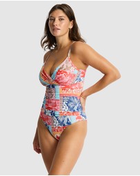 Sea Level Australia - Coco Island Wrap Front DD/E Cup One Piece