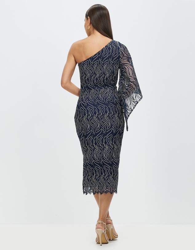 Romance by Honey and Beau - Lolita One Shoulder Dress
