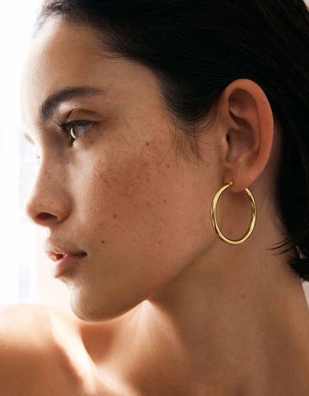 SAINT VALENTINE - Classic Hoops Large - Gold