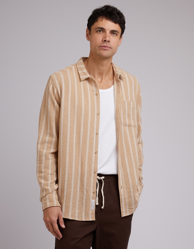 Silent Theory - Coen Stripe Ls Shirt