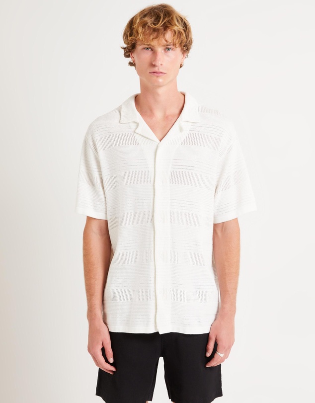 Arvust - Knitted Short Sleeve Resort Shirt