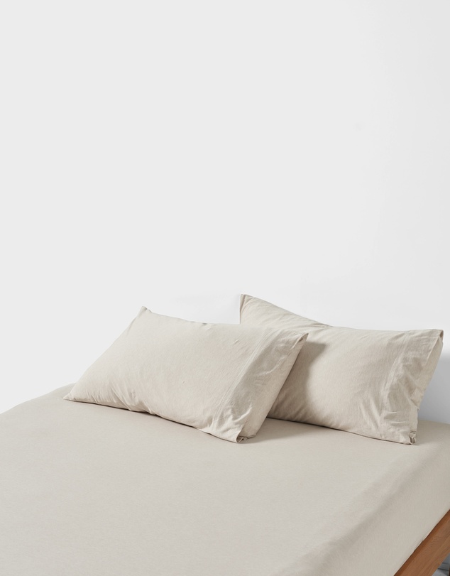 Linen House - Ryland Fitted Sheet + Pillowcase Set