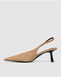 Oxford - Roma Suede Sling Back Heel