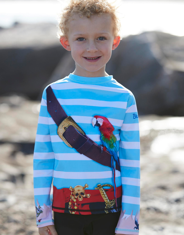 Bluesalt Beachwear - Pirate Rash Top