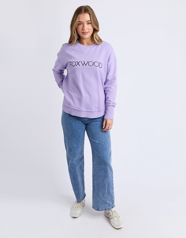 Foxwood - Simplified Metallic Crew Lavender