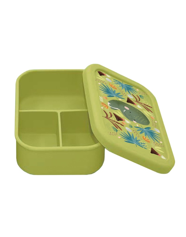 Sassi Meal - Silicone Lunch Box Cracky The Dinosaur
