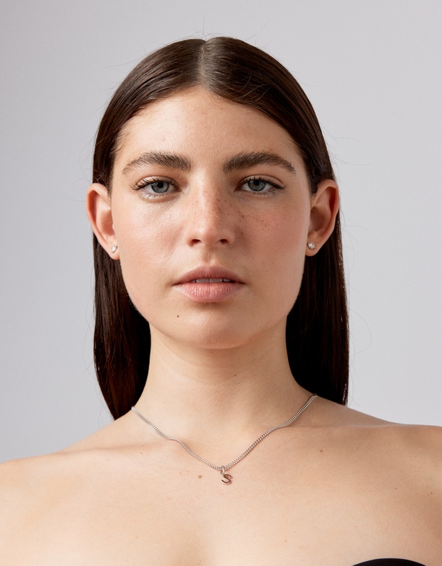 Michael Hill - Letter S Initial Pendant in Sterling Silver