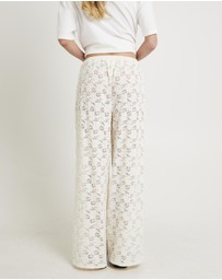 Subtitled - Jasmine Lace Relaxed Pants