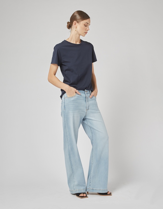 DRICOPER DENIM - Clare Navy Tee