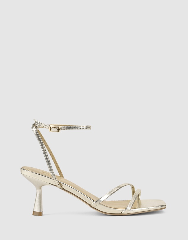 Siren - Saffron Strappy Heels