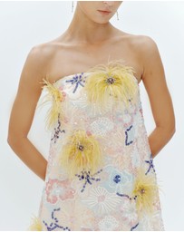 JUSTIN TONG - Jessica Strapless Mini Dress