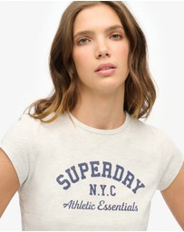 Superdry - Athletic Essential Slub Slim Fit Tee