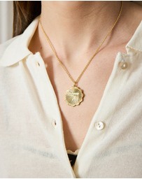 Bianc - Chai Disk Necklace
