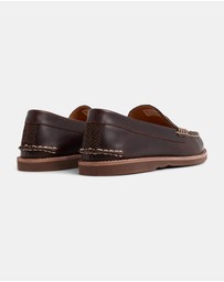 Sperry - Ripple Penny Leather Herringbone - Men's
