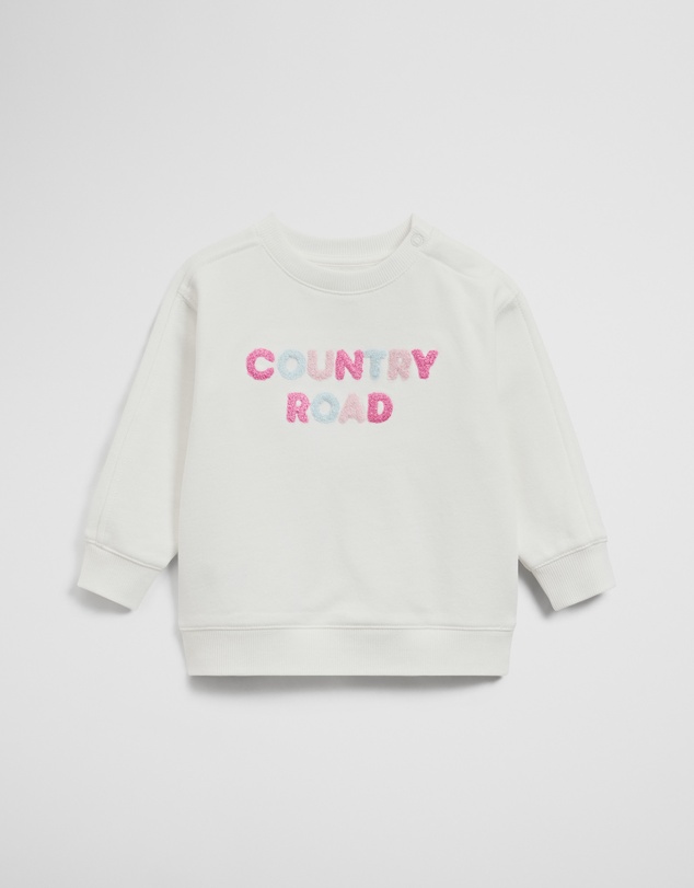 Country Road - Contrast Boucle Sweat