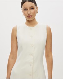Minima Esenciales - Fika Tailored Midi Dress