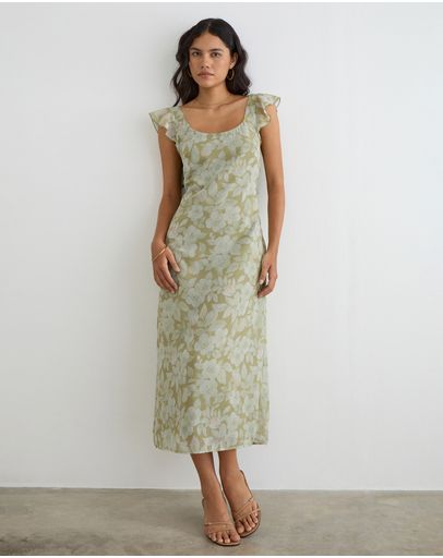 Pale Flower Green
