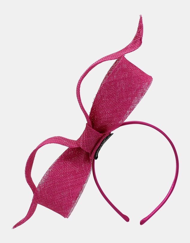 Morgan & Taylor - Sutton Fascinator in Hot pink