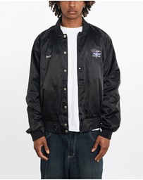 Vintage by The Real Deal - Pre Loved - Vintage 80s Columbia Classic Chevy Club Satin Bomber Jacket