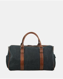 Pierre Cardin - Pierre Cardin Canvas Overnight Duffel Bag