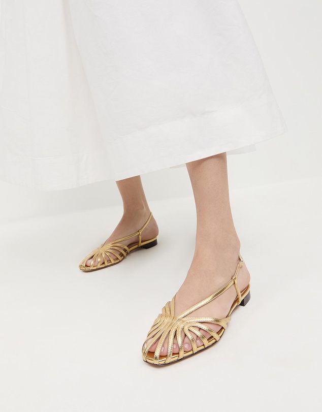 Loeffler Randall - Devon Lattice Slingback Sandals