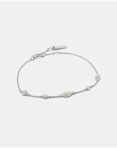 Ania Haie - Ania Haie Opal Colour Bracelet - Silver