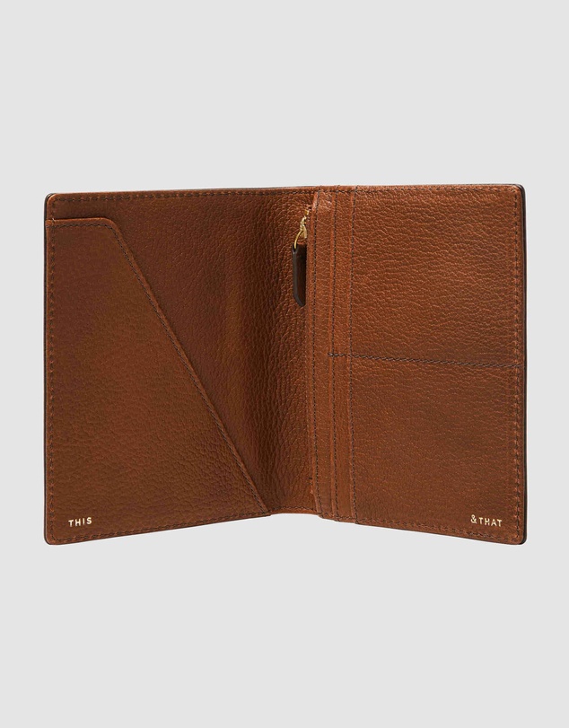 Fossil - Travel Brown Card Case