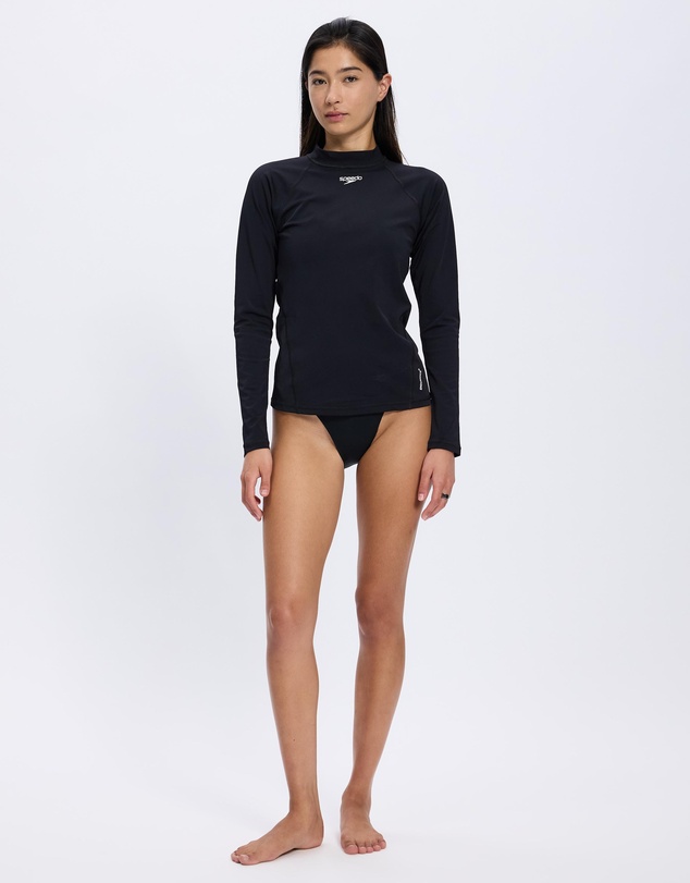 Speedo - Classic Logo Long Sleeve Rash Top