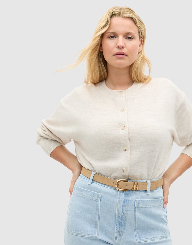 Seed Heritage - Australian Merino Relaxed Cardigan