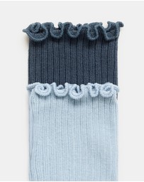 M.N.G - Ribshort Socks - Kids-Teens