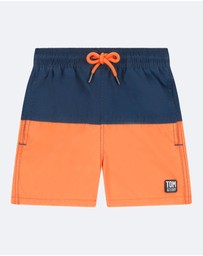 Tom & Teddy - Colourblock Swim Shorts