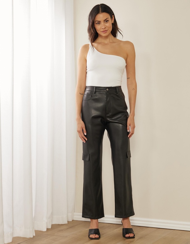 Atmos&Here - Eliza One Shoulder Twist Bodysuit