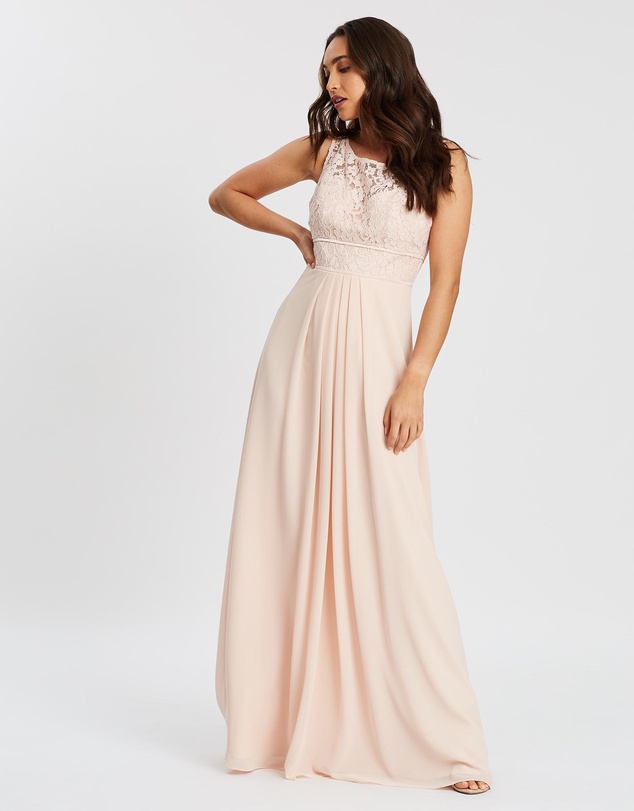 Alabaster The Label - Lace Bateau Dress