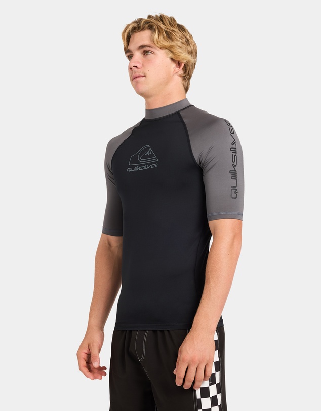 Quiksilver - Mens On Tour Short Sleeve Rash Vest