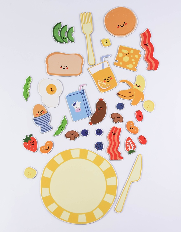 Journey Of Something - Kids Magnet Puzzle - Yummy Breakfast