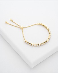Ted Baker - Perrmel Pearl Adjustable Tennis Bracelet