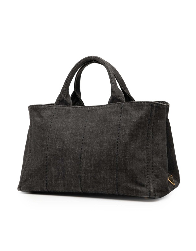 Pre-Loved by Azura Reborn - Pre-Loved Denim Canapa Logo Satchel