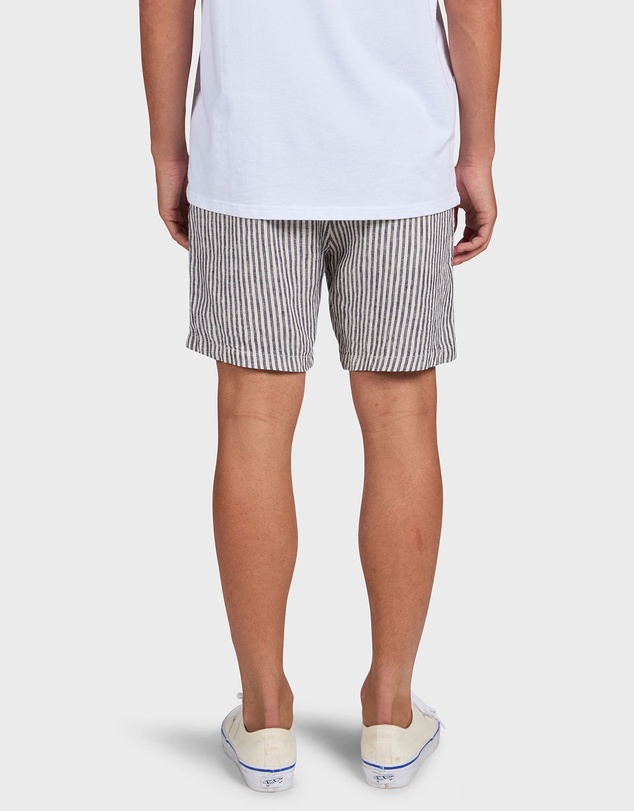 Academy Brand - Stripe Riviera Linen Short