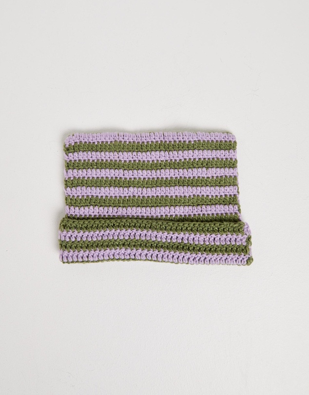 Insight - Y2K Striped Ear Beanie