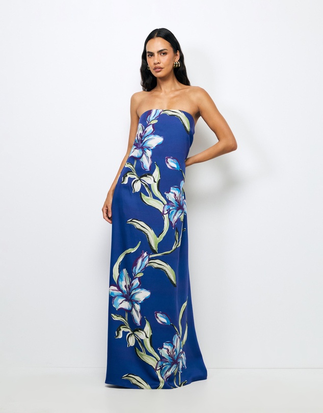 AERE - Allona Strapless Maxi Dress