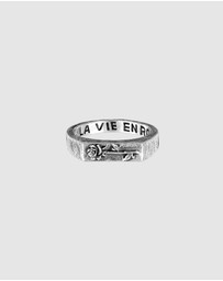 Haze & Glory - ICONIC EXCLUSIVE - Ring Rose Signet 925 Sterling Silver