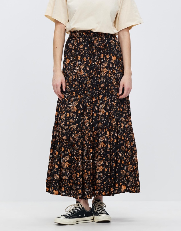 All About Eve - Cleo Floral Maxi Skirt