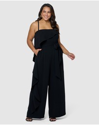 Pink Dusk by Curve Project - Love Takes Over Jumpsuit