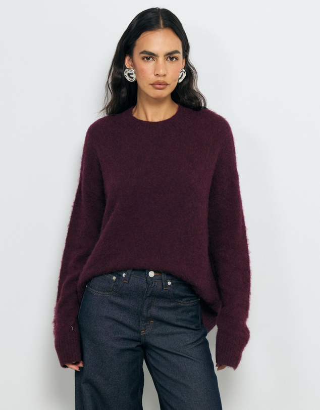 AERE - Jori Wool Blend Oversized Knit Jumper