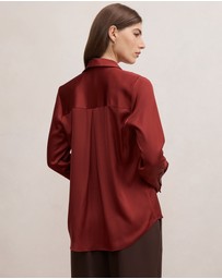 Forever New - Coco Satin Shirt